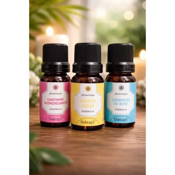 Essência a Base de Óleo para Aromatizador e Difusor Elétrico 10ml - Escolha a Sua