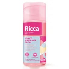 Tônico Purificante Facial Ricca Acne Defense 140ml Ácido Glicólico 4% Controle de Oleosidade e Acne