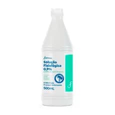 Soro Fisiológico 500ml Solução Estéril para Higiene Nasal Ocular e Limpeza