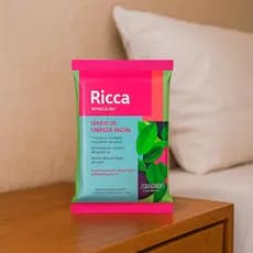LENCO DE LIMPEZA FACIAL RICCA 20 UNIDADES