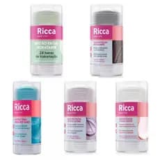 Bastao Facial Stick Ricca Skincare Hidratação Profunda Esfoliante Poros Lifting Anti Imperfeicoes