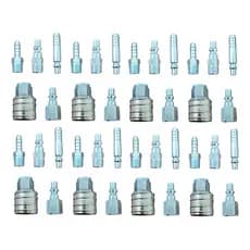 8 Kit Compressor De Ar Engate Rápido 1/4  + 4 Pinos Engate