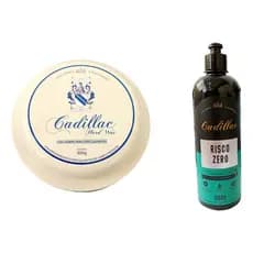 Kit Cera Hard Wax Cadillac + Composto Polidor Etapa Refino