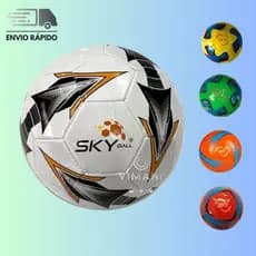 Bola De Futebol Quadra Society Sky Couro Sintético Infantil Para Crianças
