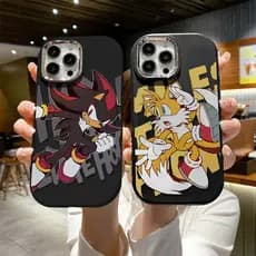 Capinha Capa Desenho animado Sonic o Ouriço para iPhone 12 11 pro max 13 14 15 x xs xr plus pro max Silicone