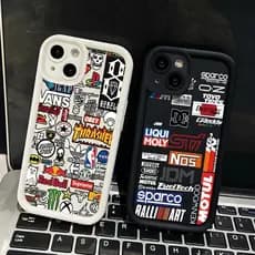 Capinha Capa de silicone Anti-impacto Padrões de Arte da Moda para Samsung  A54 S20 S21 S22 S23 S24 FE ULTRA