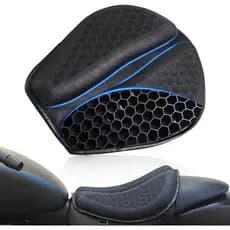 Almofada De Assento De Gel Para Motocicleta, Absorção De Choque, Respirável E Confortável