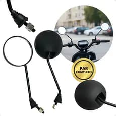 Espelho Retrovisor Redondo Scooter Bike Elétrica Citycocoo