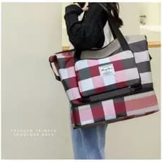 Bolsa De Viagem Impermeável De Grande Capacidade De Camada  Leve E Com Zíper De Duffel De Ioga Ao Ar Livre