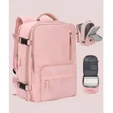 Mochila De Viagem Multifuncional À Prova D'água Expansível Aprovada Pela Companhia Aérea W02 bosco
