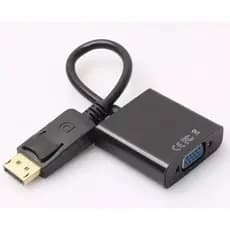 Cabo Adaptador Displayport Vga Conversor Vídeo Para Dell Hp
