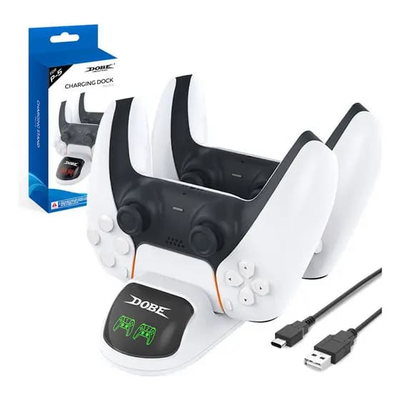 Carregador Duplo Dock Compatível Controle Ps5 Playstation 5  TP-0506