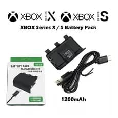 Bateria recarregável com cabo carregador para X-Box Series S/X Pronta Entrega