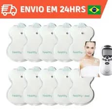 Kit  Eletrodos Adesivos de Substituição Para TENS/FES – Almofadas Autoadesivas Massagem Fisioterapia Muscular