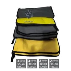 Kit 10 Toalhas  Microfibra Premium Automotiva – Secagem Rápida – 600GSM + 500GSM + 400GSM – Pano Super Macio p/ Carro –