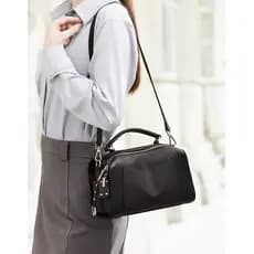 Bolsa Boston para mulheres, bolsa de ombro mensageiro de alta capacidade e alta qualidade