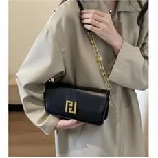 Textura de alta qualidade, bolsa transversal versátil, bolsa quadrada pequena e elegante