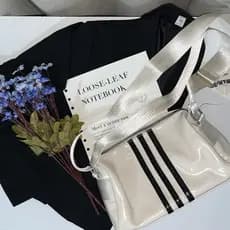 Bolsa de ombro casual esportiva feminina, bolsa crossbody