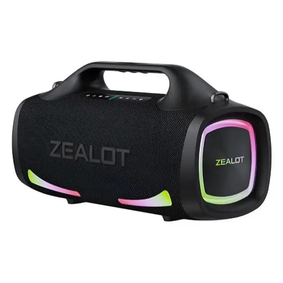 Caixa de Som Portátil Bluetooth Zealot S79 100w Booming Bass