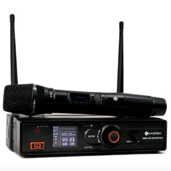 Microfone Profissional Kadosh K-501m Sem Fio