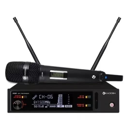 Microfone Kadosh K-1201M Dinâmico Cardioide cor preto