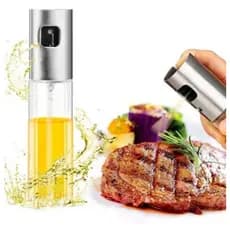 Borrifador Spray Azeite/Óleo Vidro Inox 100ml