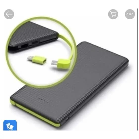 bateria carregador Portatil 10.000 mah-universal