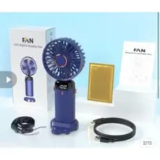 5 modos de ventilador portátil mini pequeno dobravel digital de escritório presente ubs  carregador