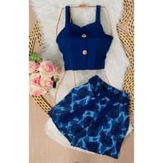 Conjunto Noite Deluxe (34 a 56) Modinha e PLUS SIZE Só Hoje! conjunto feminino