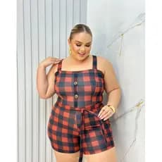 Macaquinho Plus Size (deluxe) 34 a 56. Todos os tamanhos Promoção limitada! Só hoje!!