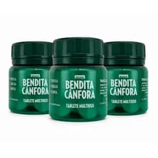 Pastilhas de Cânfora Bendita Cânfora Odorizante Pote com 30 unidades