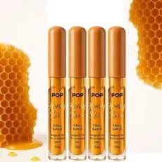 Lip Gloss Hidratante Labial Honey Kiss - Dapop