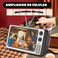 Ampliador Celular, Tela Filme Com HD Formato de TV Antiga 12" MINX MINX SHOP