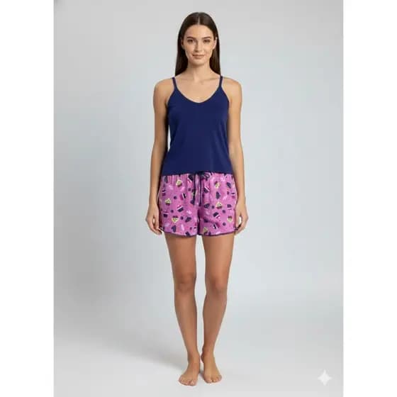 Baby Doll Feminino Suede Conforto e Estilo Moda Noite