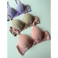 Kit 2 Sutiãs Plus Bojo Soft Anatômico Sem Aro  Conforto Máximo e Sustentação  Cores Aleatórias