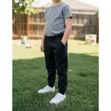 Calça de moletom infantil pelucida inverno