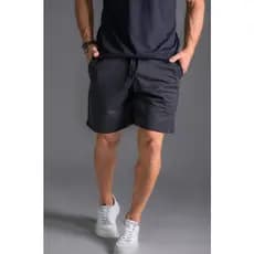 Bermuda De Moletom Masculina Academia - Ideal Para Treinos - Moletom Linha Premium