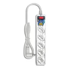 Filtro De Linha Com Protetor De Surto Dps Iclamper Energia 5 Tomadas 3 Pinos 10 Amperes Com Tecnologia Lcf Anti Raio Cla