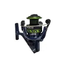 Molinete Ranger 2000 Amarelo Pop Fishing 3 Rolamentos Pesca
