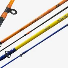 Vara de Pesca Maruri Savage 1,65m e 1,50m Para Carretilha 2 Partes