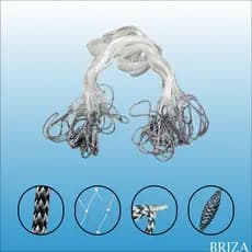 Rede Para Pesca Fio 020 Cor Transparente Fio de Nylon Lazer