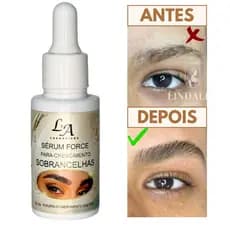 Sérum Acelerador de Crescimento para Sobrancelhas Incolor Mascara Crescimento Fortalecimento