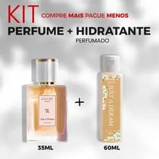 KIT Perfume 35ml + Hidratante 60ml Feminino (Alta fixação)