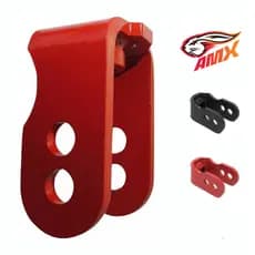 Alongador Suspensão Amx Traseira Cor Vermelho Preto Crf230 Crf250f Crf300 Xre300 Tornado