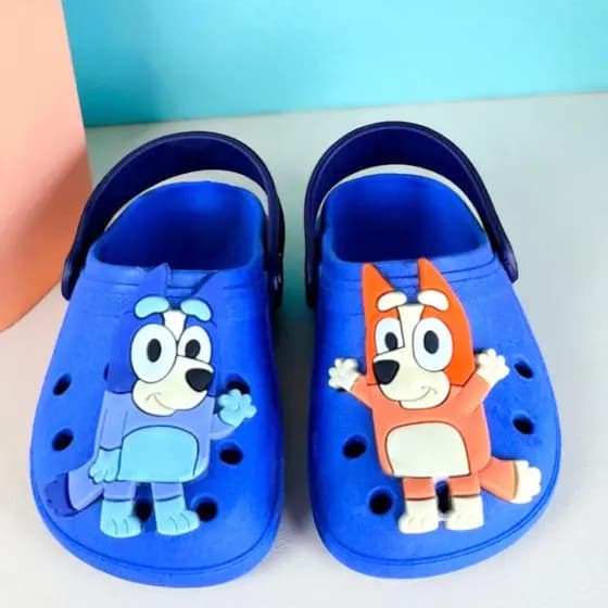 Babuche Infantil Menino Leve Divertido Sandália Masculino Coloridos Confortável Antiderrapante