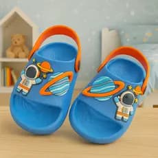 Chinelo Infantil Colorido Nuvem Slide Menino Dinossauro Animais Macio Astronauta Leve Masculino