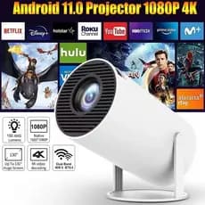 4K Projetor HD 150 Polegadas Celular, Tv B0x, Xbox, PS, Pc, Wifi HY300 Pro Magcubic baz
