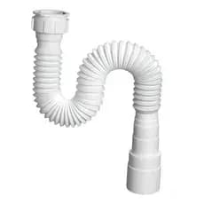 Sifão Extensível Branco 58cm