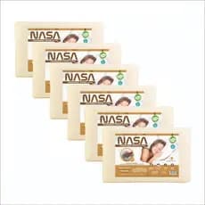 Kit com 6 Travesseiros Nasa Viscoelástico Confortse Original Antialérgico Macio