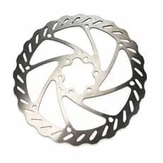 Rotor De Freio A Disco 160mm E-Trotek Original Para Ebike Caloi Pedal Assistido 6 Furos Aço Inox